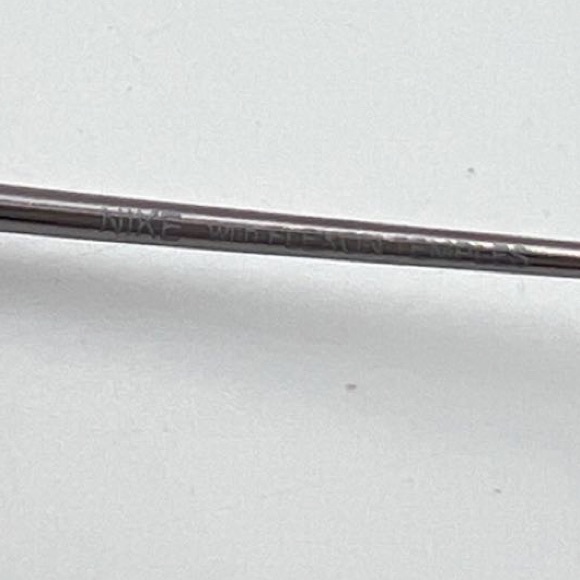 Vintage Nike 4061MGB Gunmetal Oval Clip-on Sunglasses Frames - Picture 5 of 6